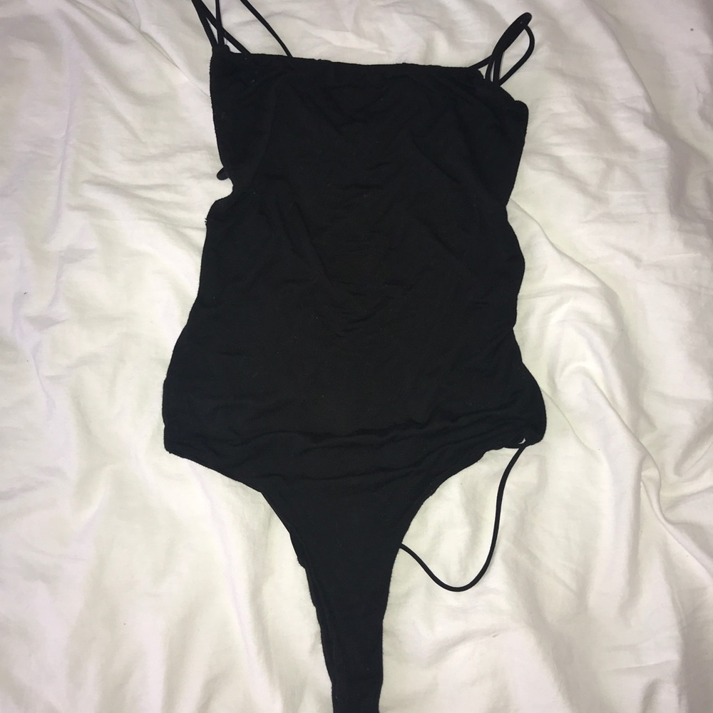 Black Lacey bodysuit